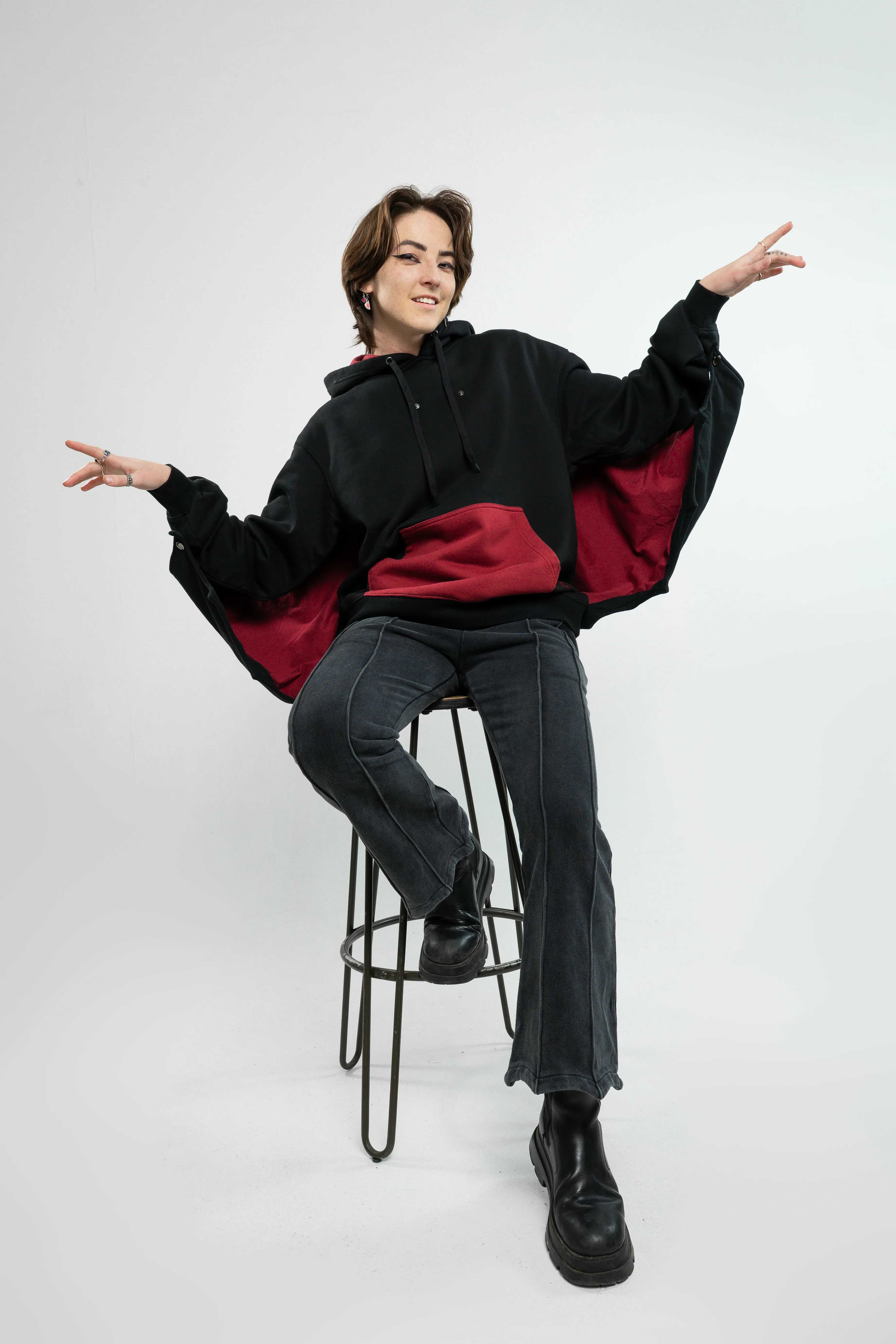 Bat Wing Hoodie - Image 16