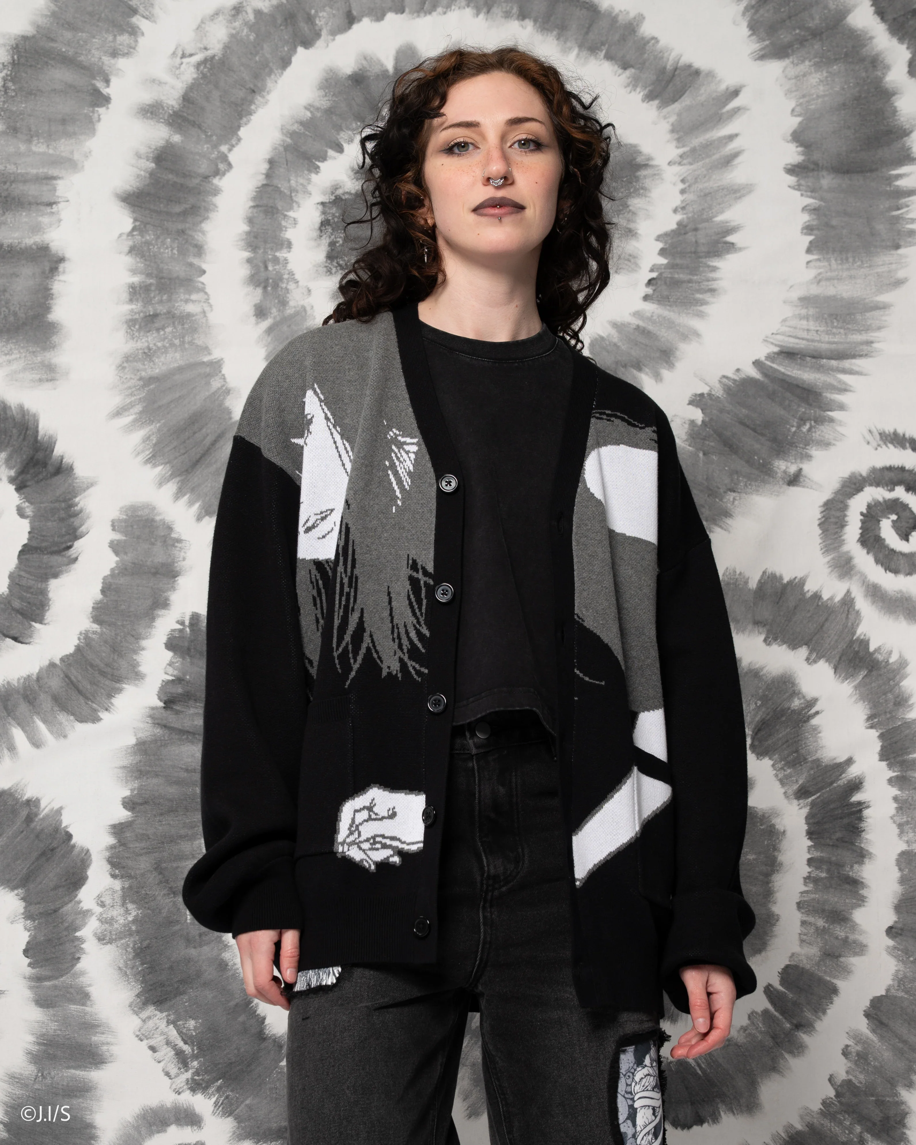 Black Paradox Cardigan - Image 7
