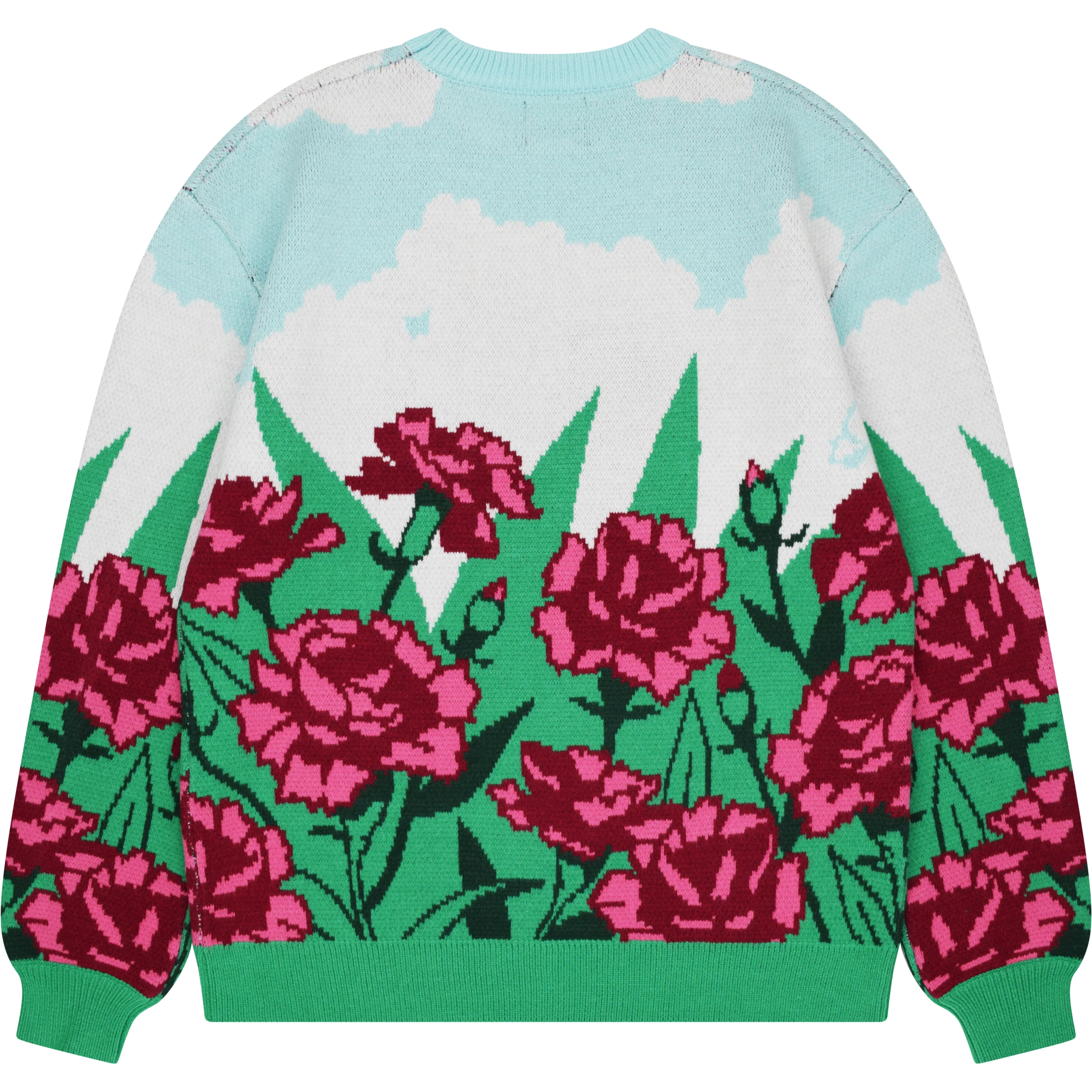 Carnation Flower Sweater - Image 2