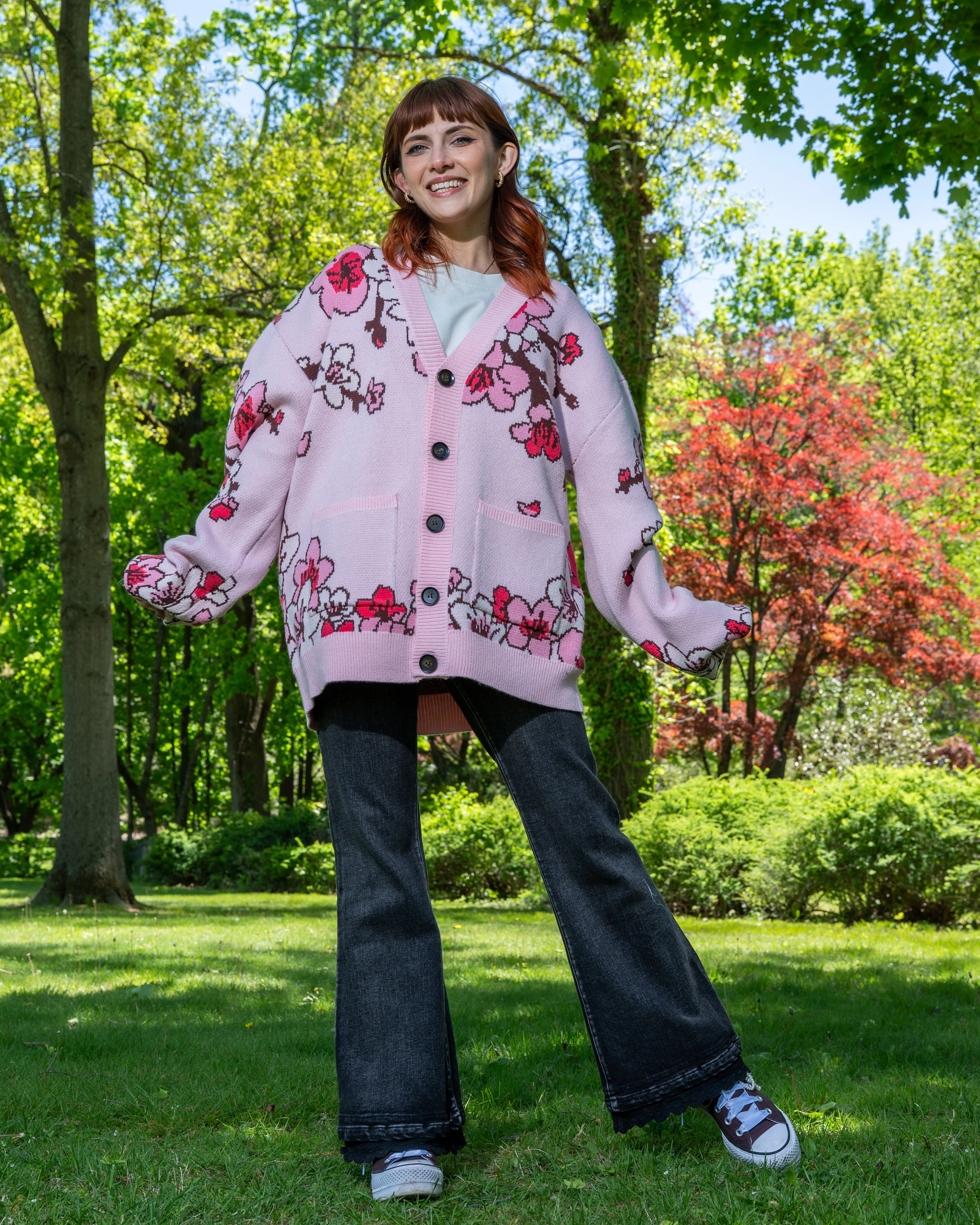 Cherry Blossom Cardigan - Image 3