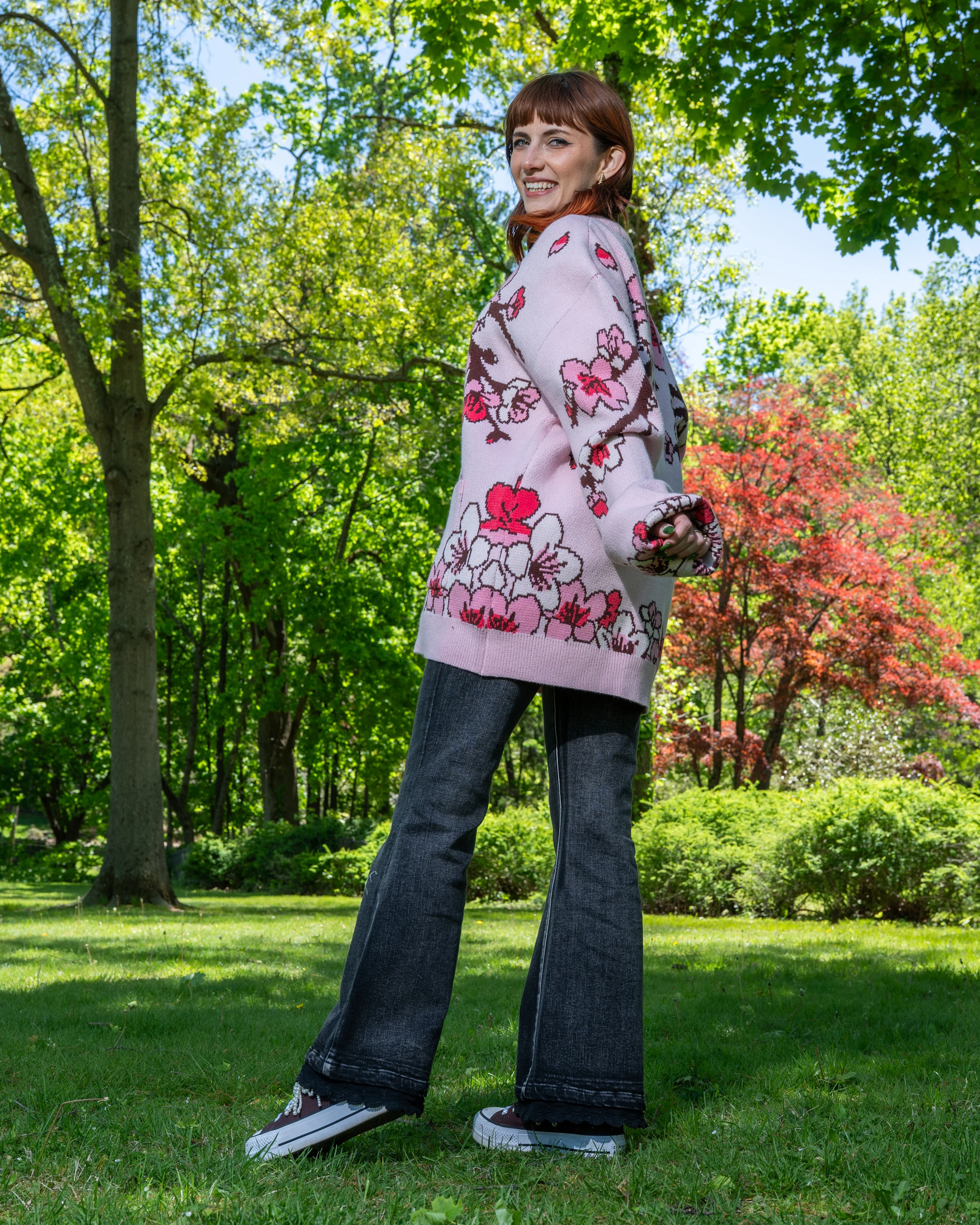 Cherry Blossom Cardigan - Image 4