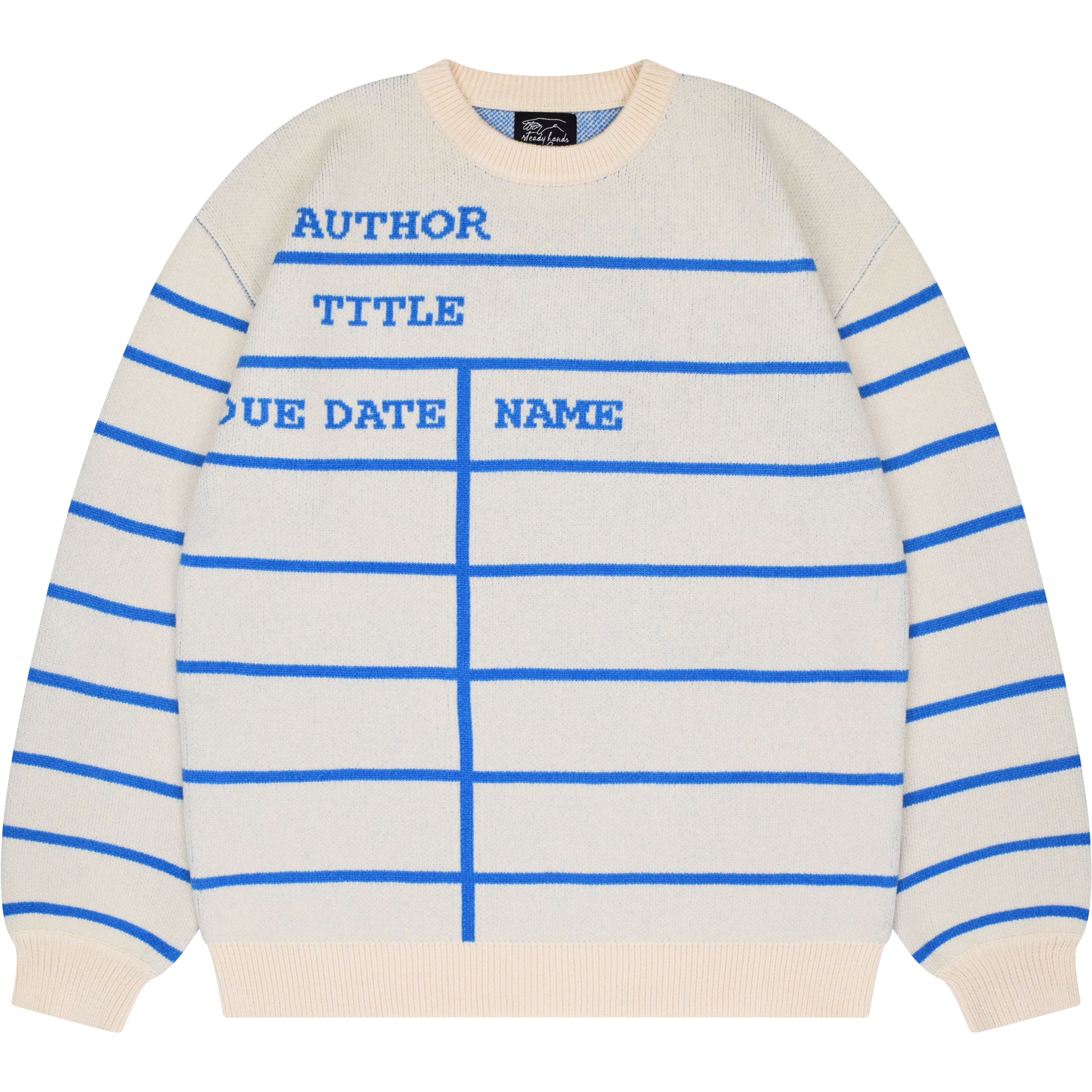 Library Card Sweater
