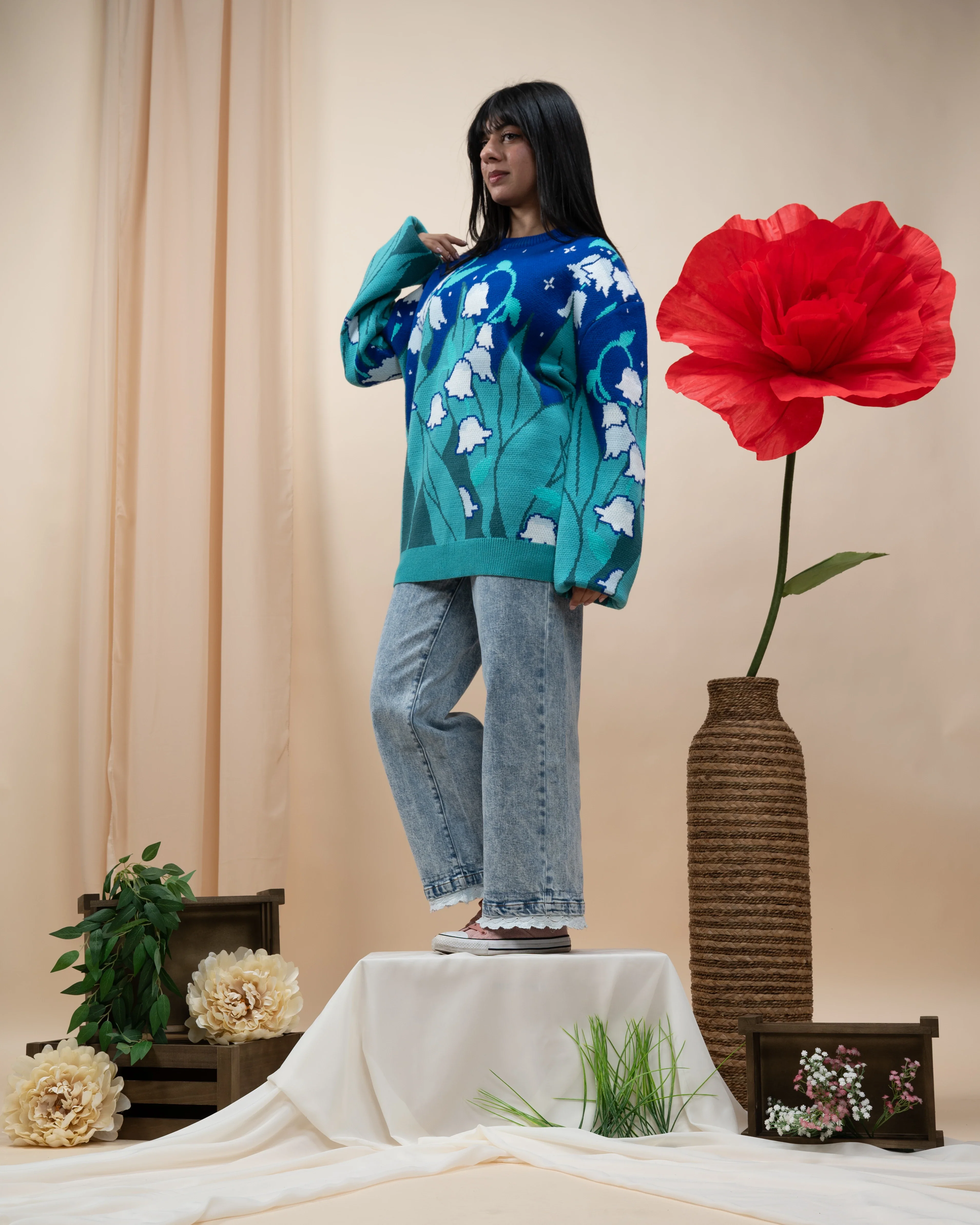 Lily of the Valley Sweater - Image 3