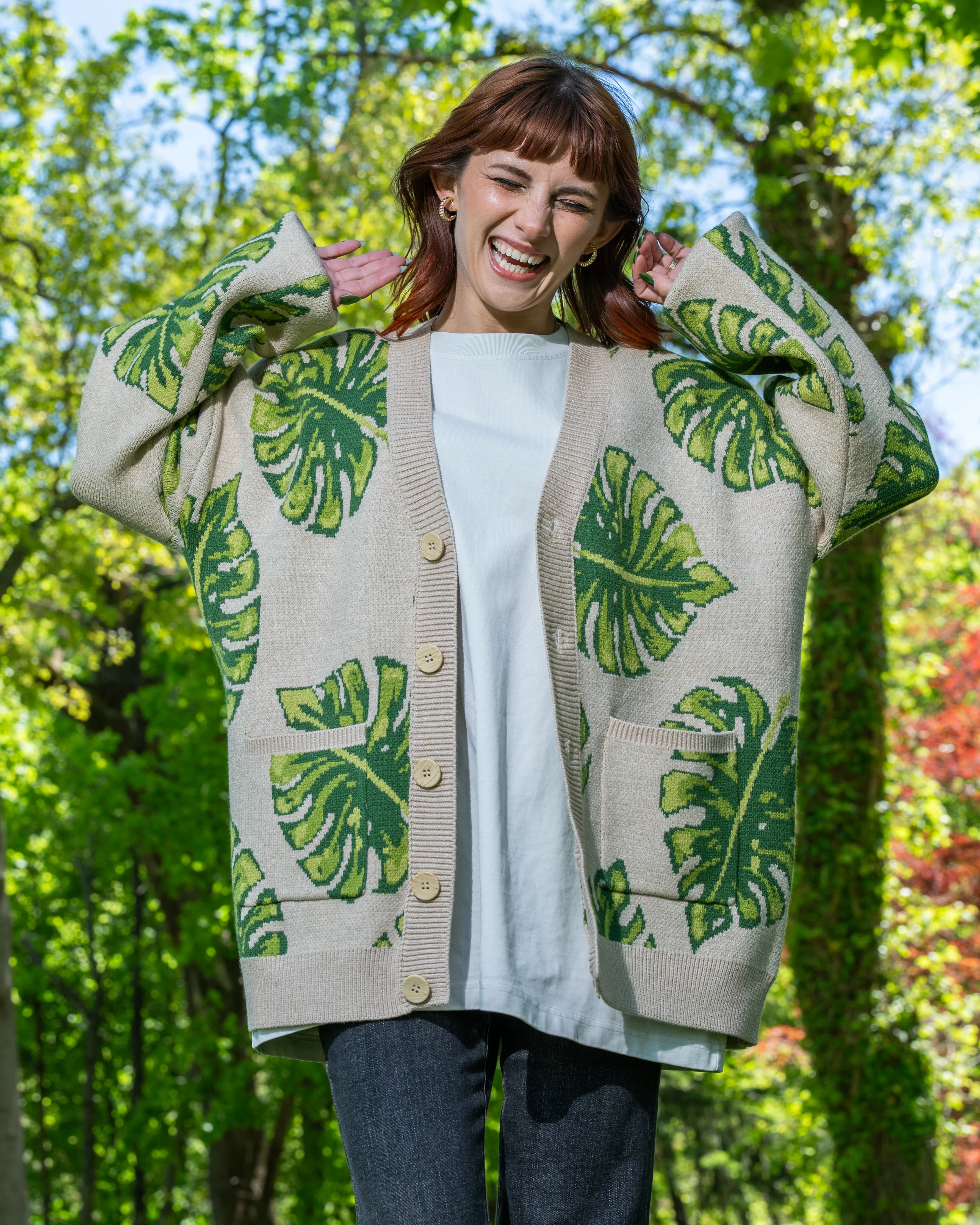 Monstera Cardigan - Image 4
