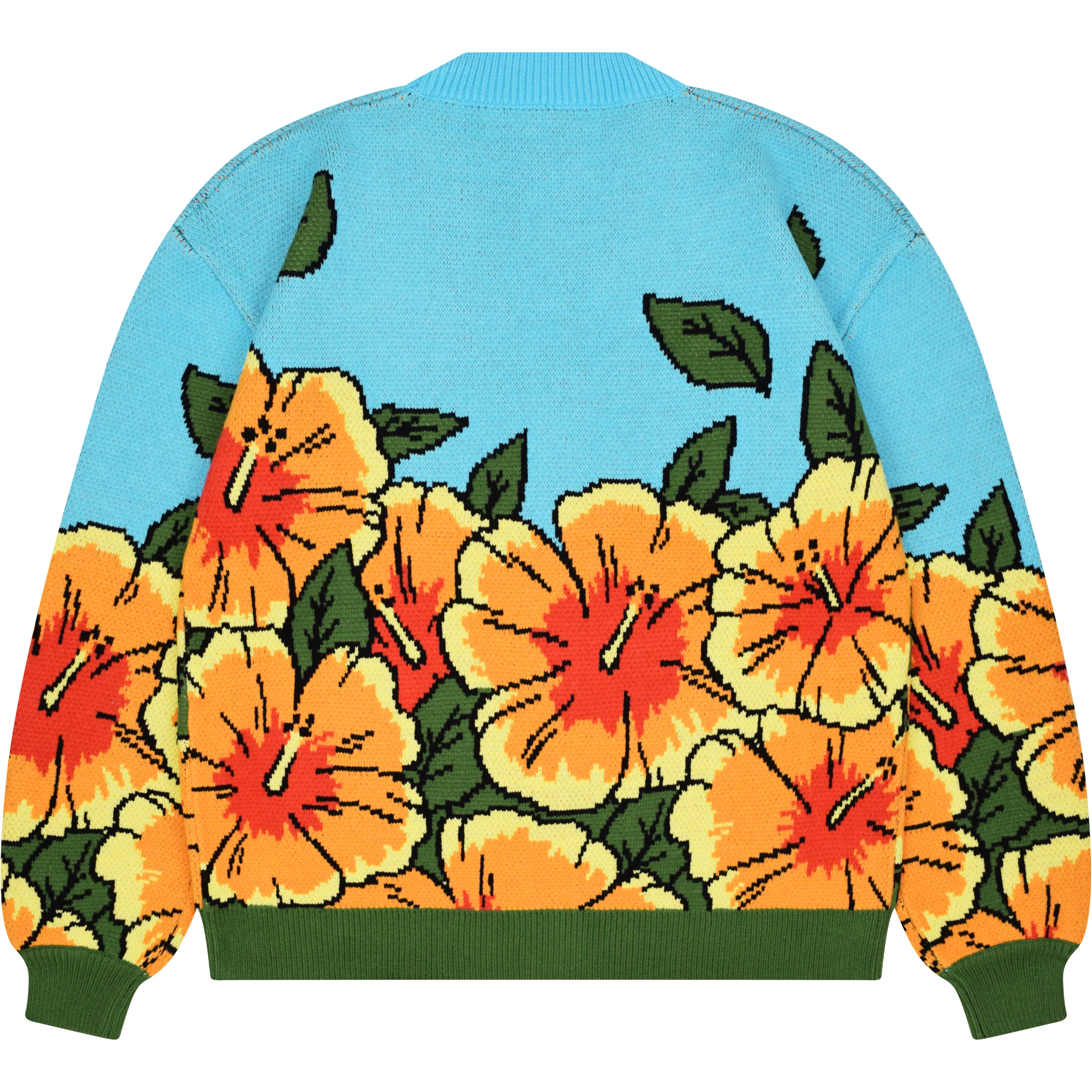 Orange Hibiscus Cardigan - Image 2