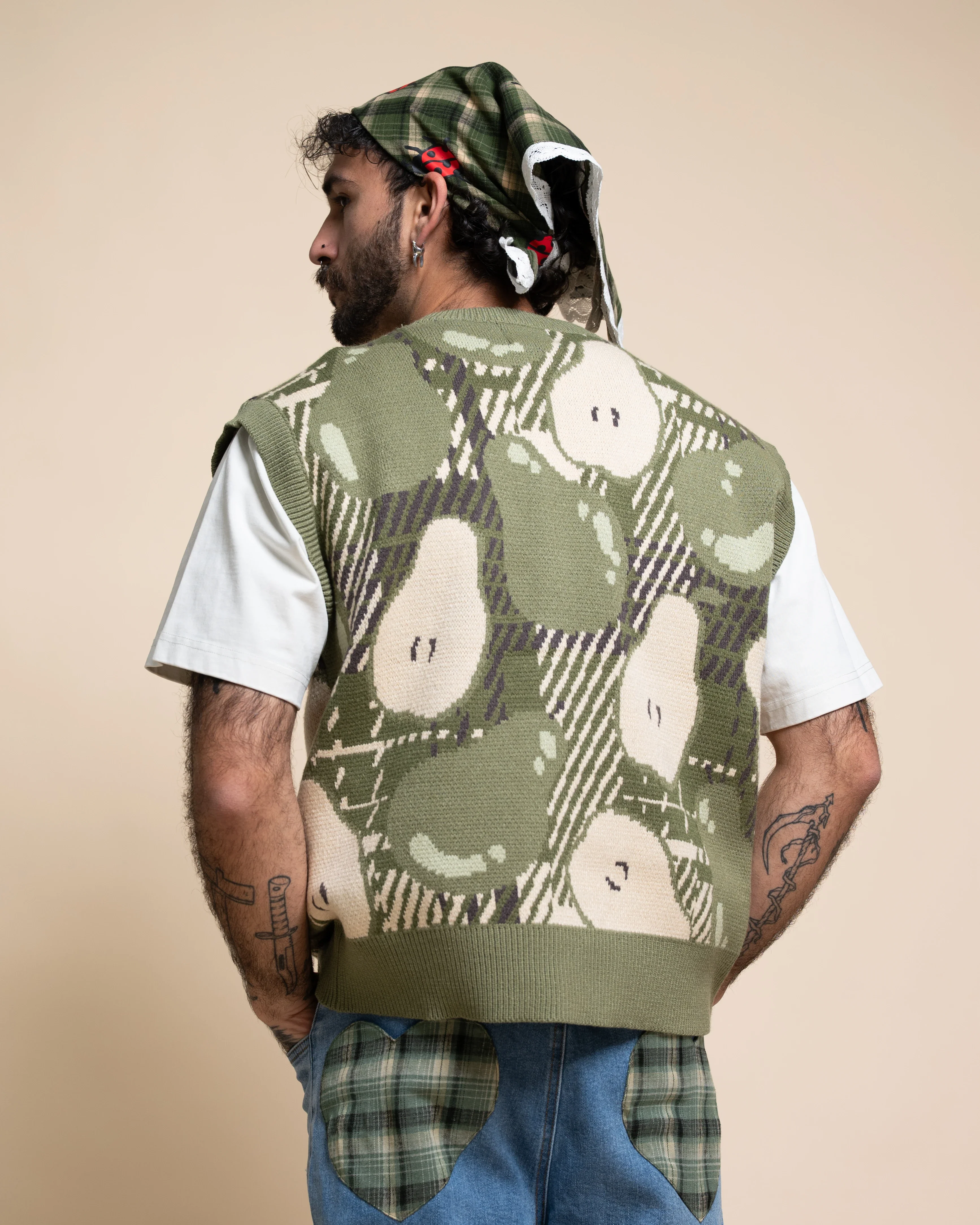 Plaid Pear Vest - Image 8