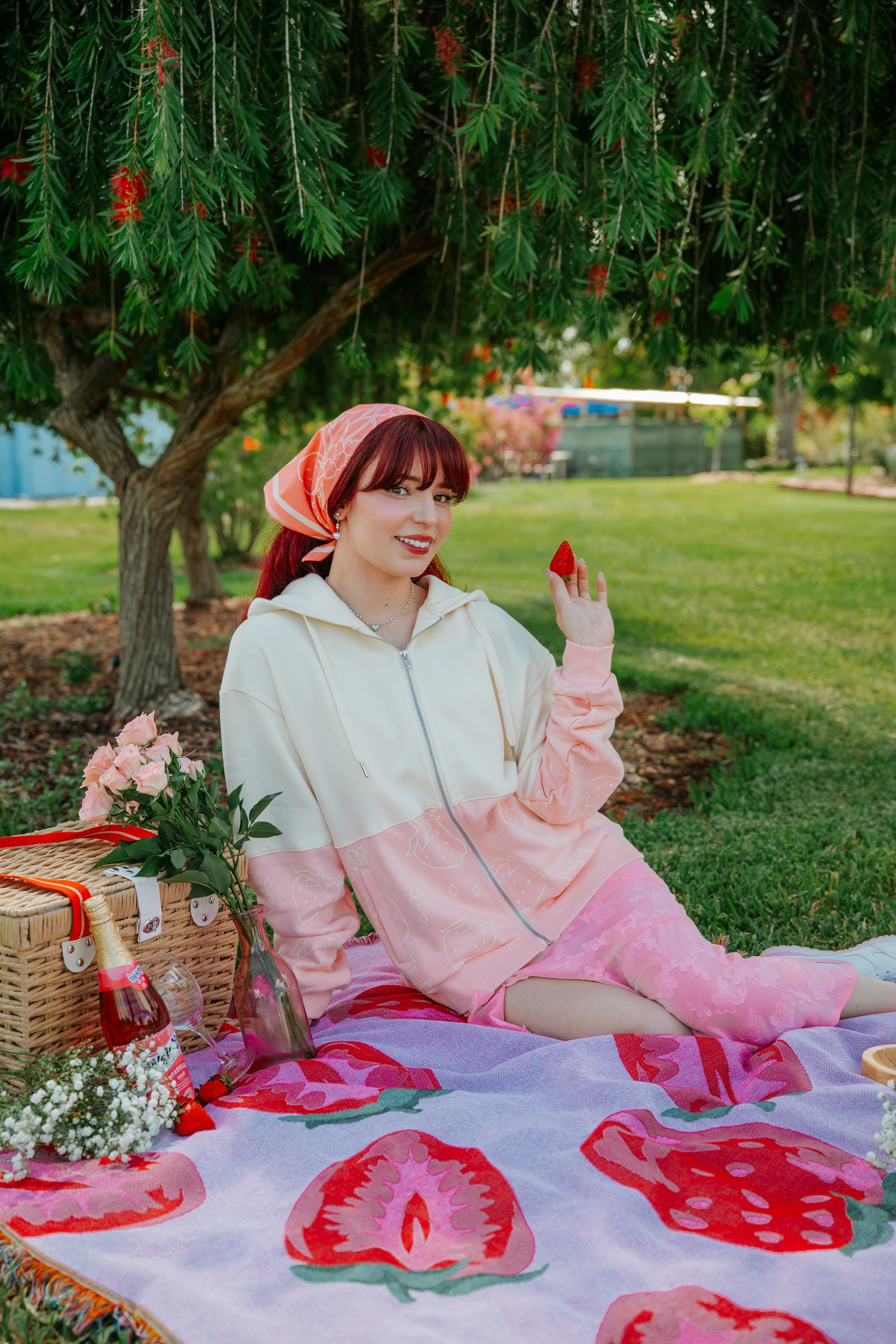 Strawberry Picking Hoodie - Image 13