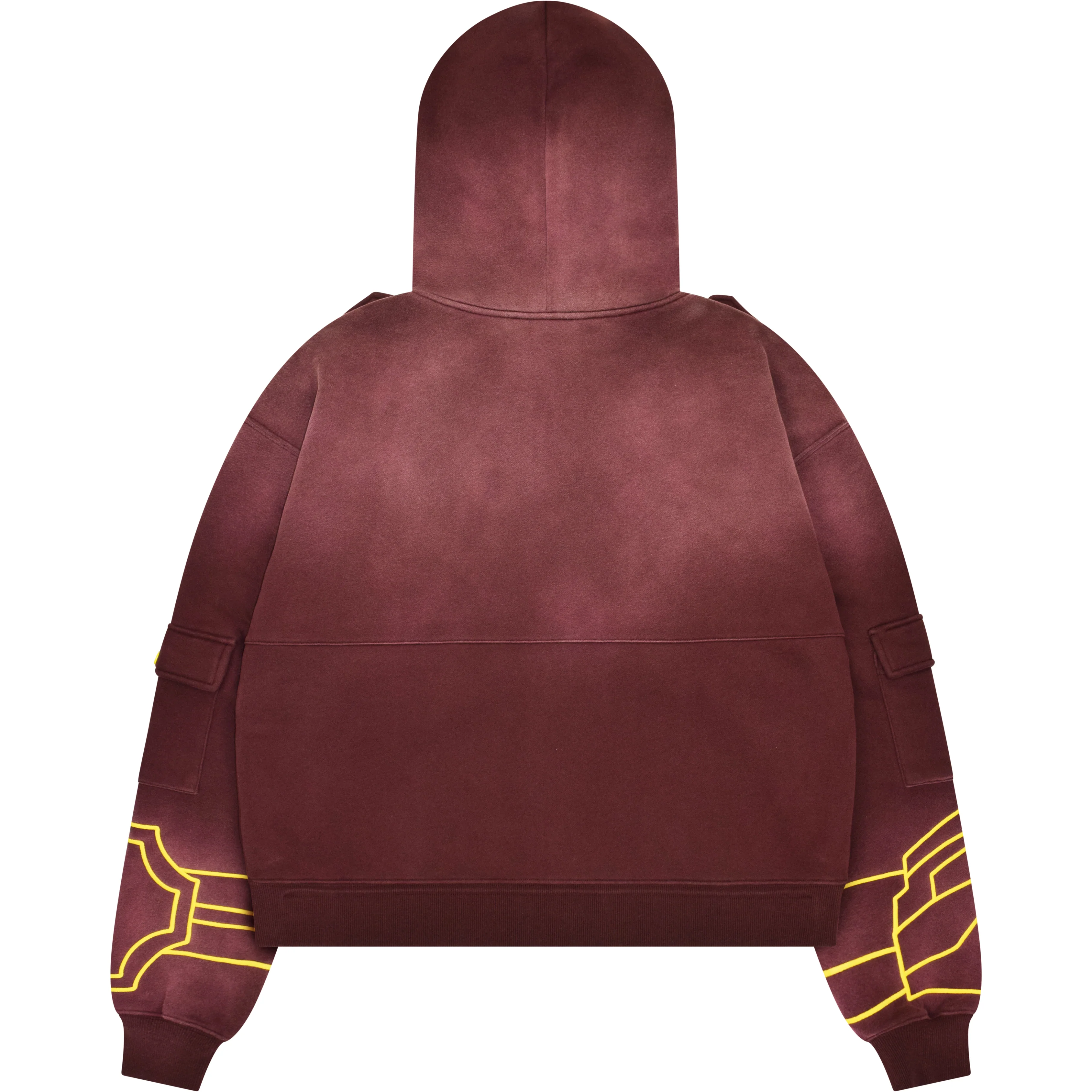 Yang Cropped Utility Hoodie Jacket - Image 2